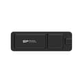 Miniatyrbild 1 av 6: Extern SSD - Silicon Power - PX10 512GB - Svart - USB 3.2 Gen 2 och USB-C - Kompatibel med PC, Mac, PlayStation och Xbox