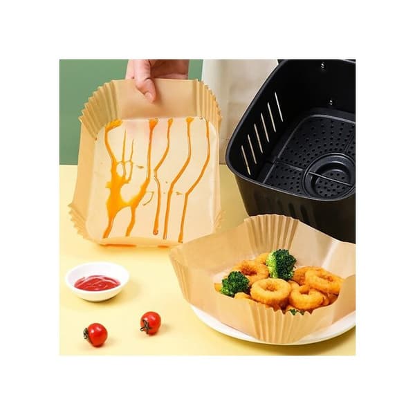 Tillbehör fritös Nufry PAPPER FÖR AIR FRYER 100 ST MODERN PAPEREC