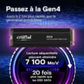 Miniatyrbillede 2 af 6: Harddisk Crucial 2 TB SSD