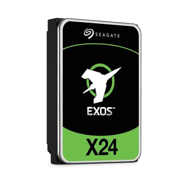 Seagate Exos X24 hårddisk 12 To 7200 varv/min 512 Mo 3.5" SATA III