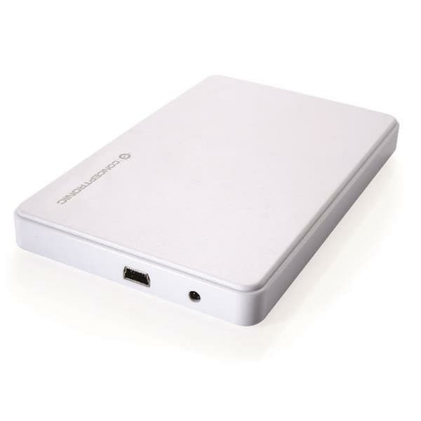 Ekstern Boks Conceptronic CHD2MUW Hvid 2,5" Hvid