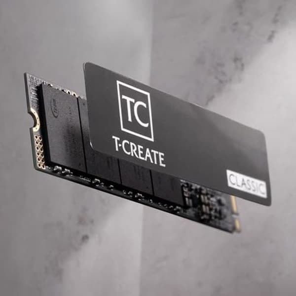 Intern SSD - TEAMGROUP - T-Create Classic C47 - 1 To - PCIe 2280 NVMe - 7400 Mo/s
