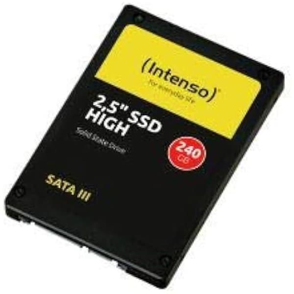 SSD - INTENSO - 240GB - SATA3 - 2.5'' - Stöttålig - Låg strömförbrukning
