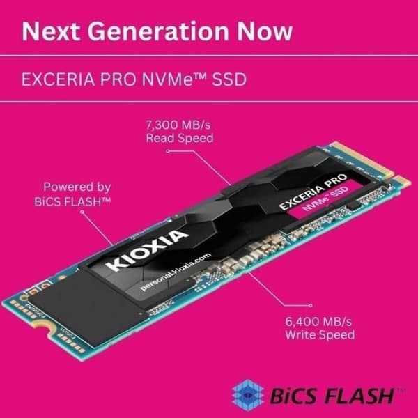 Harddisk Kioxia 2 TB SSD