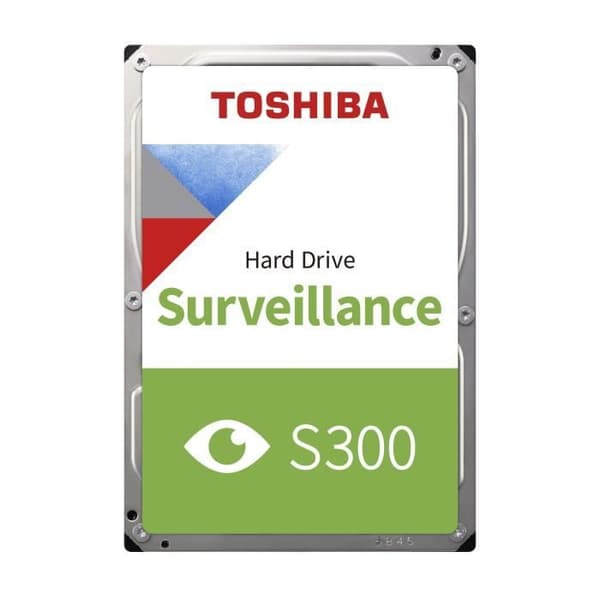 TOSHIBA - Intern hårddisk - S300 - 4TB - 7200 rpm - 3,5" (bulk) (HDWT140UZSVA)