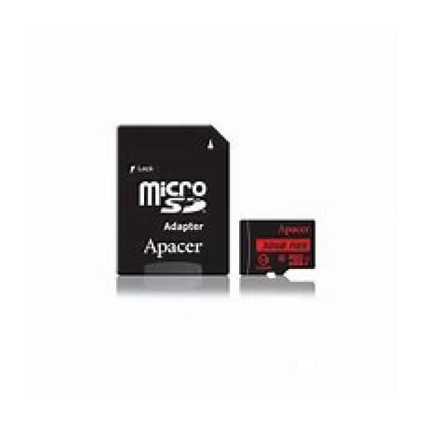 Apacer minneskort 32GB microsd C10 kort+adp ap32gmcsh10ub-r