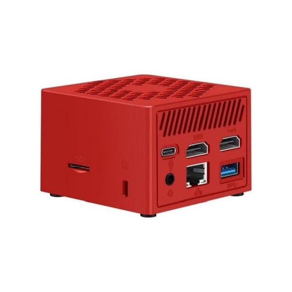 Leotec MiniPC Intel N100/8GB/128GB SSD Röd