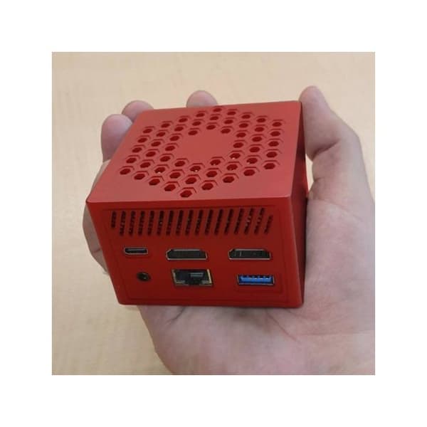 Leotec MiniPC Intel N100/8GB/128GB SSD Röd