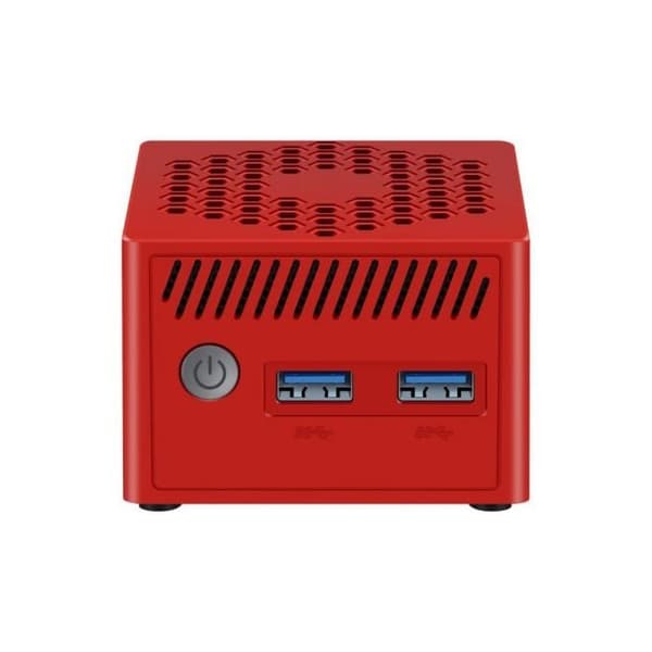 Leotec MiniPC Intel N100/8GB/128GB SSD Röd