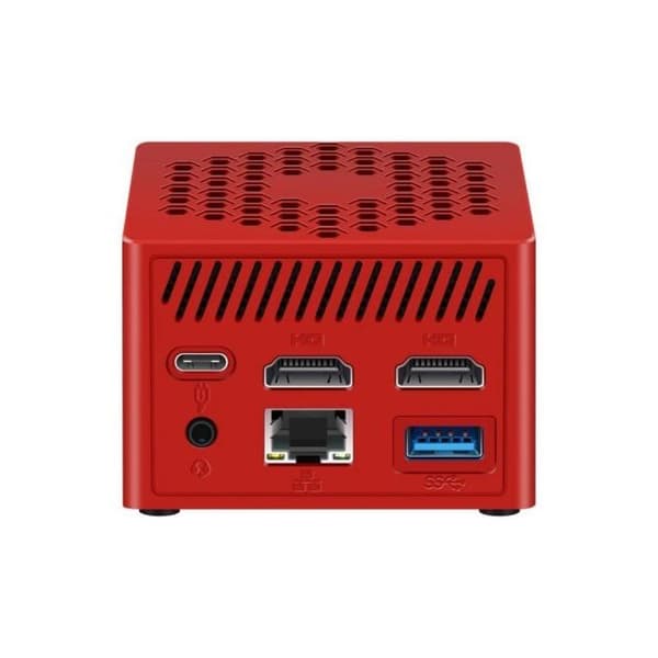 Leotec MiniPC Intel N100/8GB/128GB SSD Röd