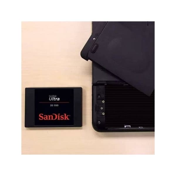 SSD 2 To - SanDisk - Ultra 3D - SATA - 2,5' - Hastighet upp till 560 MB/s