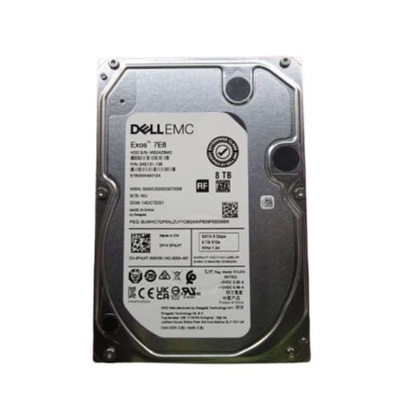 Hårddisk Dell 400-BRDB 3,5" 8 TB HDD