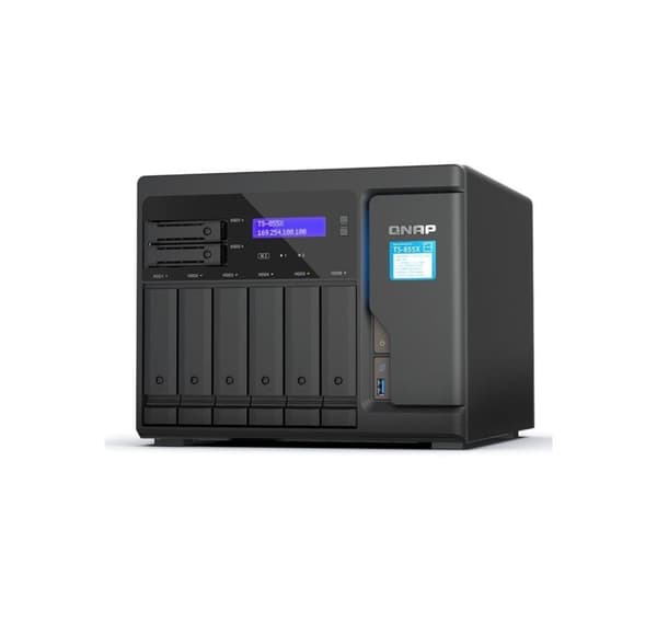 QNAP, 8-fack stationär NAS, TS-855X-8G