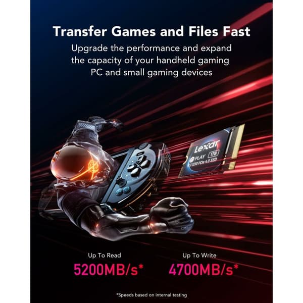 Kovalevy Lexar LNMPLAY001T-RNNNG 1 TB SSD