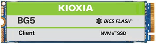 KIOXIA 80mm M.2 nvme SSD (Base model) 1TB KBG50ZNV1T02