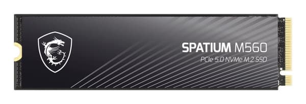 MSI SPATIUM M560 PCIE 5.0 NVME M.2 2TB PCI Express 5.0 3D NAND