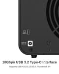 Pikkukuva 3 / 4: Ulkoisen kovalevyn kotelo, 4-paikkainen, USB 3.2 Gen2