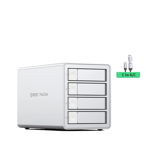 HDD Docking Station, Type-C Udgange, 10Gbps Overførselshastighed, 4/5-Bay Kapacitet,4Bay EU Stik
