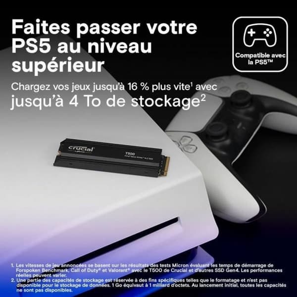 Hårddisk Crucial 4 TB SSD