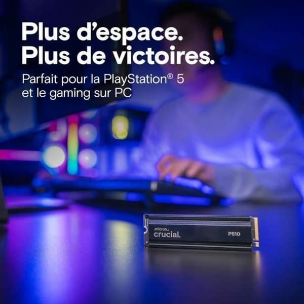 Hårddisk Crucial 1 TB SSD