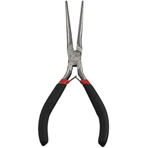 ESmoda Pince platta med lång spets för smycken 15 cm