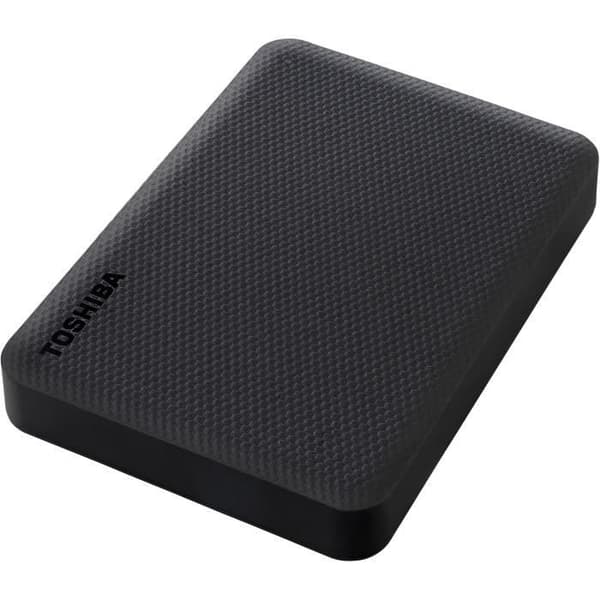 Extern hårddisk - TOSHIBA - CANVIO ADVANCE - 4 TB - Svart - USB 3.2 Gen 1