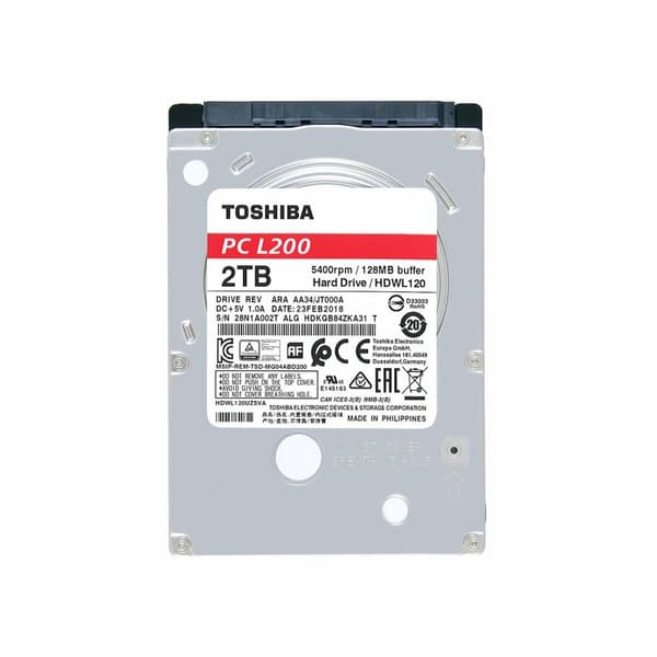 Hårddisk Toshiba HDKGB91ZKA01T 2,5" 2 TB