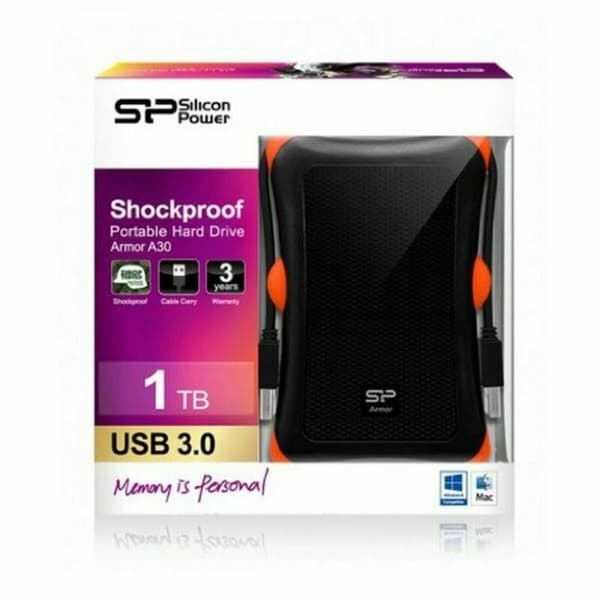 Ekstern harddisk Silicon Power Armor A30 1 TB 2.5" USB 3.1 1 TB