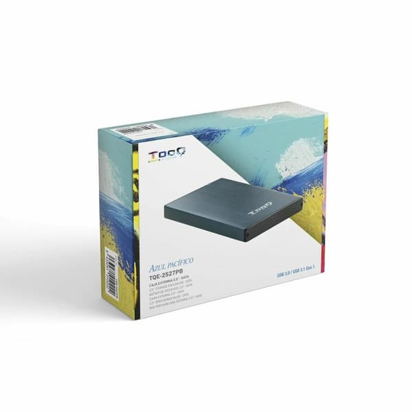 Externlåda TooQ TQE-2527PB Blå 2,5"