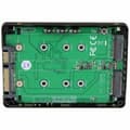 Miniatyrbillede 3 af 3: Hard Drive-adapter Startech 25S22M2NGFFR Sort