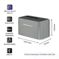 Miniatyrbild 6 av 8: Laddstation Qoltec 50315