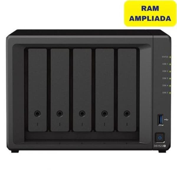 NAS-netværkslagring Synology DS1522+/16G Dual Core