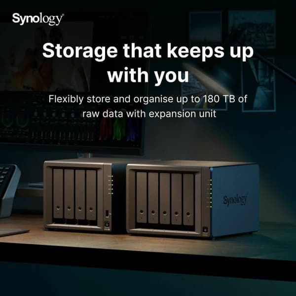 NAS-netværkslagring Synology DS925+ Quad Core