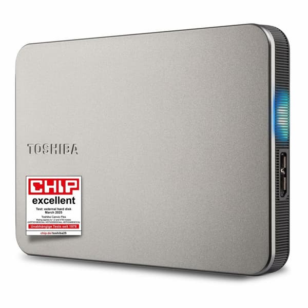 Extern Hårddisk Toshiba HDTX210ESCAA 1 TB HDD Silvrig