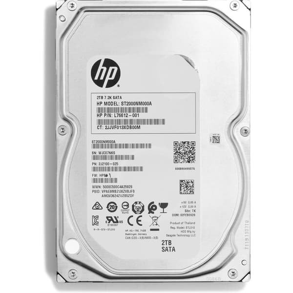 Harddisk HP 2Z274AA 2 TB 3,5"