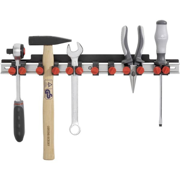TOOLCRAFT 88 68 86 Verktygslist i aluminium (L x B) 435 mm x 48 mm