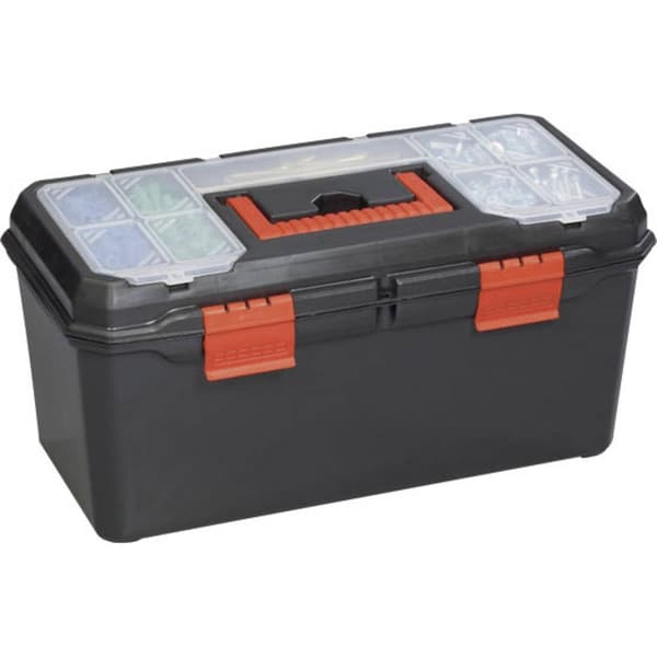 Alutec 56270 Verktygslåda (tom) Plast Svart, Orange