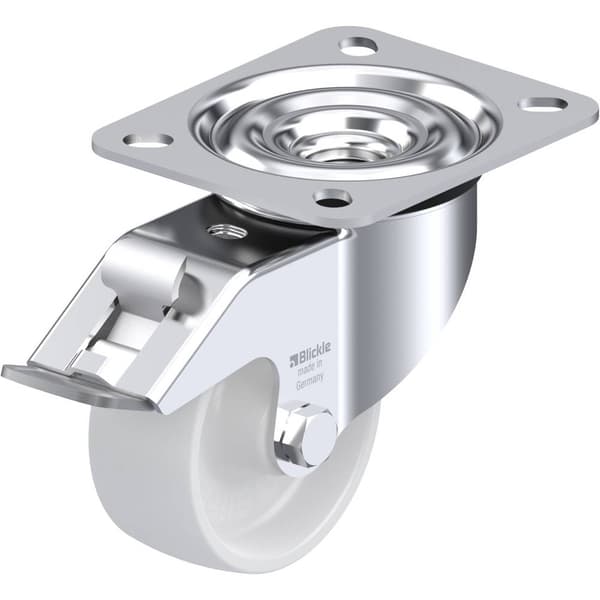Blickle 481457 LE-PO 75G-FI Länkhjul med fixering Hjuldiameter: 75 mm Bärförmåga (max. ): 150 kg 1 st