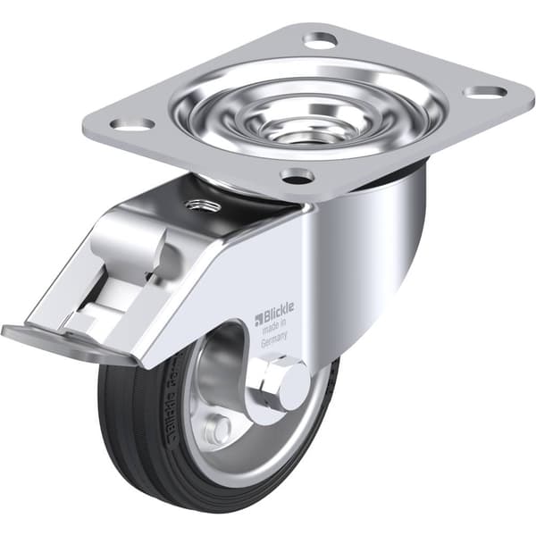 Blickle 359240 LE-VE 80R-FI Länkhjul med fixering Hjuldiameter: 80 mm Bärförmåga (max. ): 50 kg 1 st