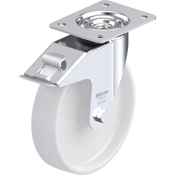 Blickle 403675 LE-PO 200G-FI Länkhjul med fixering Hjuldiameter: 200 mm Bärförmåga (max. ): 300 kg 1 st