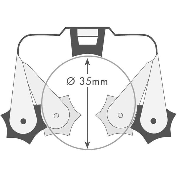 PRAX 40 143 6-delars PRAX® verktygshållare, set