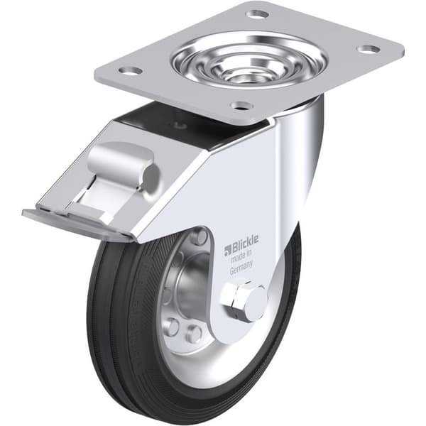 Blickle 532127 LE-VE 150R-FI Länkhjul med fixering Hjuldiameter: 150 mm Bärförmåga (max. ): 135 kg 1 st
