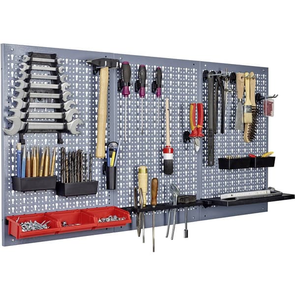 Küpper 70100 Hålvägg i 3 delar av stålplåt (B x H) 120 cm x 60 cm 1 st