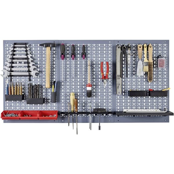 Küpper 70100 Hålvägg i 3 delar av stålplåt (B x H) 120 cm x 60 cm 1 st