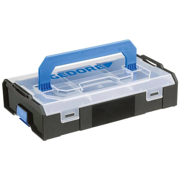 Gedore 2950529 Verktygslåda (tom) Plast Svart, Transparent