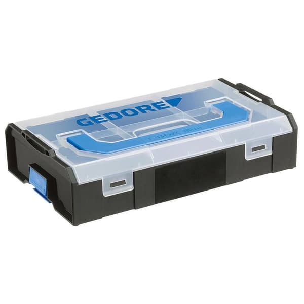 Gedore 2950529 Verktygslåda (tom) Plast Svart, Transparent