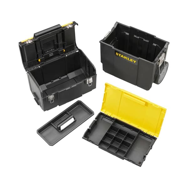 STANLEY 1-70-326 Verktygslåda Plast Svart, Gul