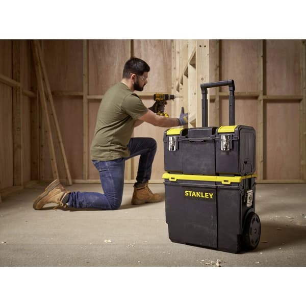 STANLEY 1-70-326 Verktygslåda Plast Svart, Gul