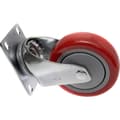 Miniatyrbild 3 av 3: TOOLCRAFT TO-5137953 Länkhjul 100 mm med skruvplatta Bärförmåga (max. ): 125 kg