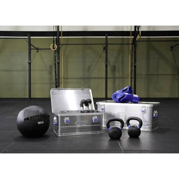 Alutec BASIC 40 10040 Transportlåda Aluminium (L x B x H) 560 x 370 x 245 mm